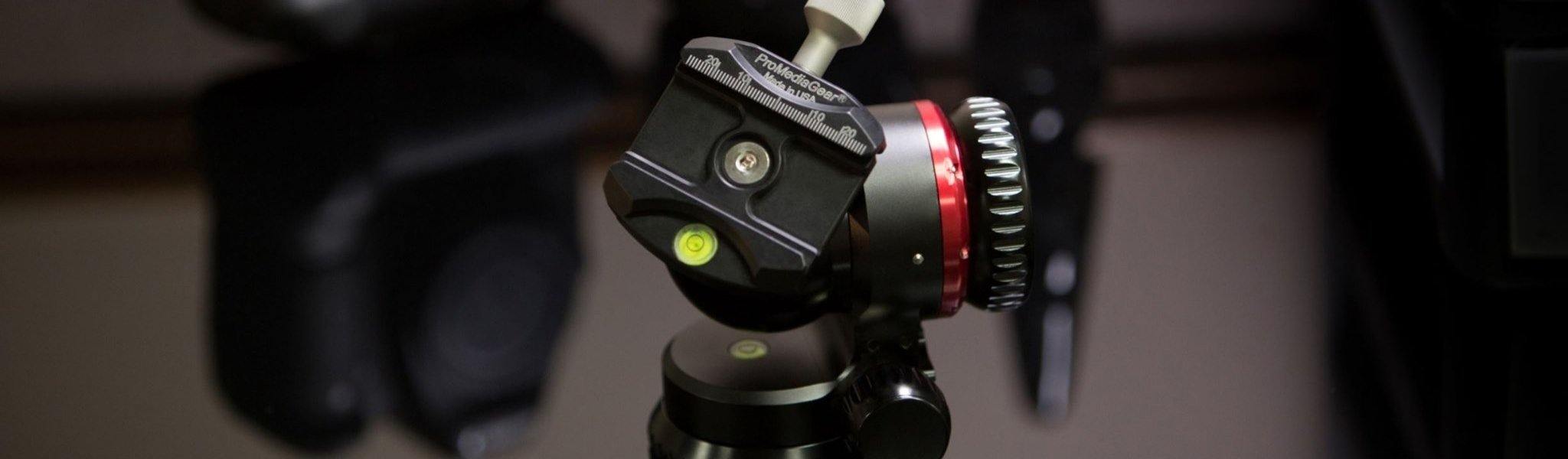 ProMediaGear BH1 Ball Head on a table