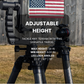 TR424 Carbon Fiber Tripod | 4 Sections 58" height