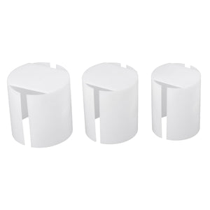 A48 - 42 Series Tripod Tube Guides White Caps