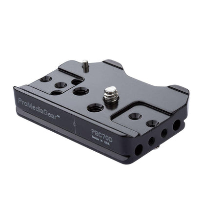 Custom Arca-Type Plate for Canon 70D and 80D